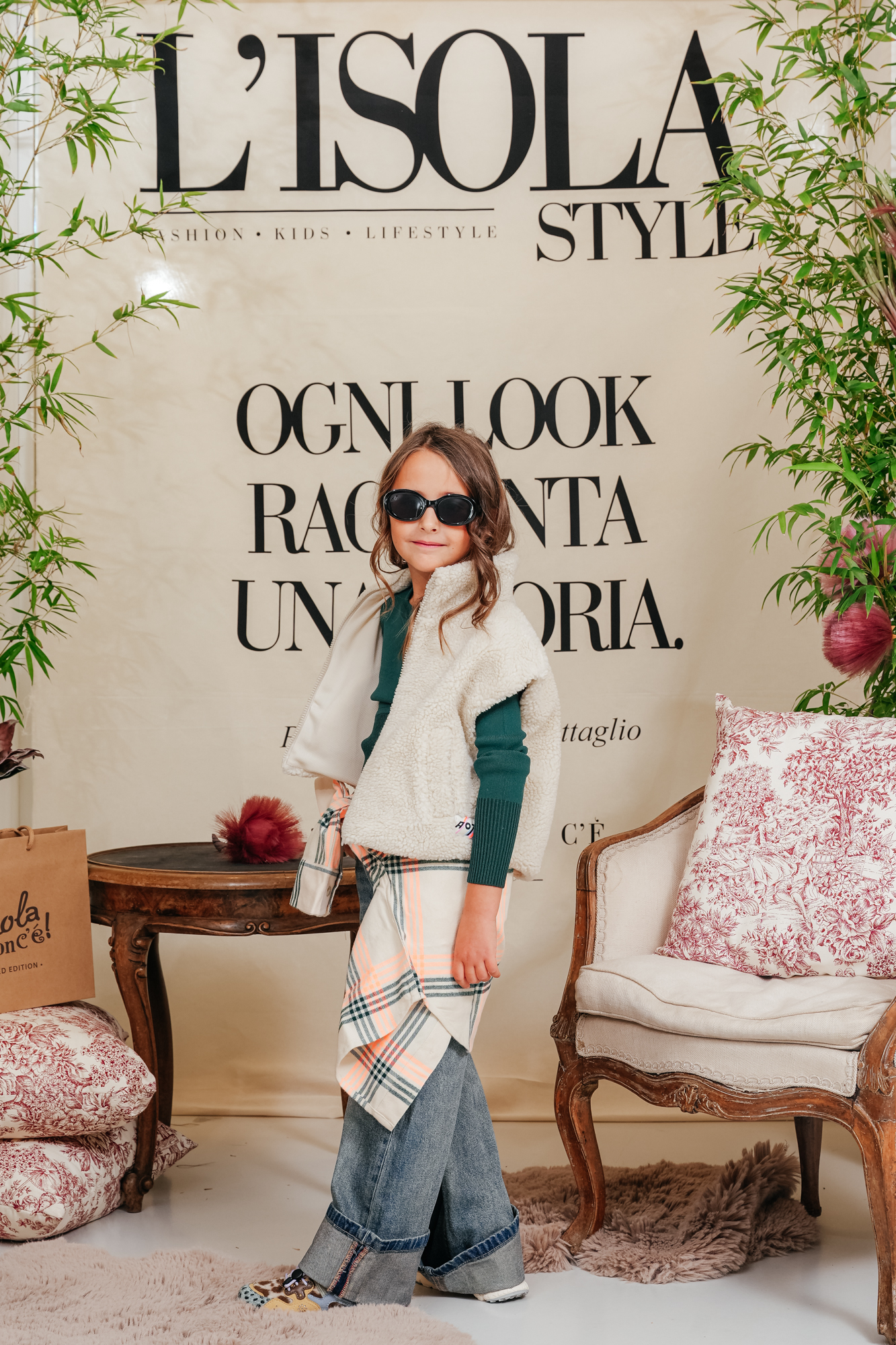 shooting collezione autunno inverno Isola che non c'è